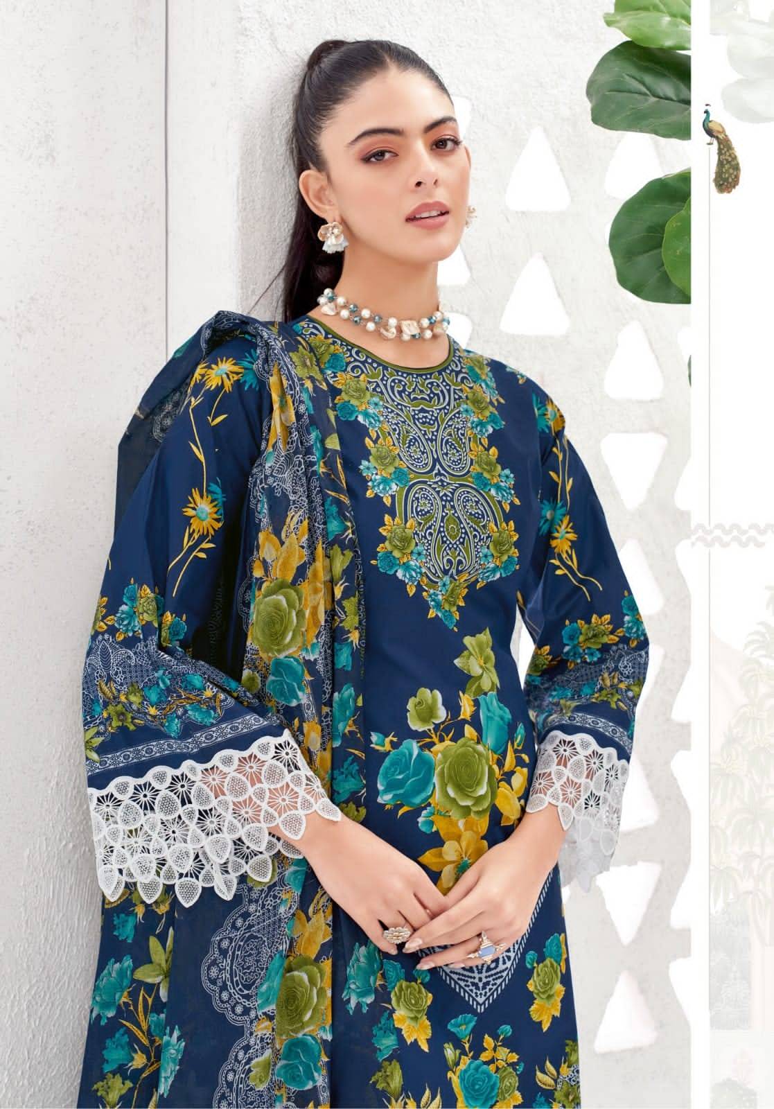 Mayur gulshan vol-01 karachi cotton wholesale dress material
